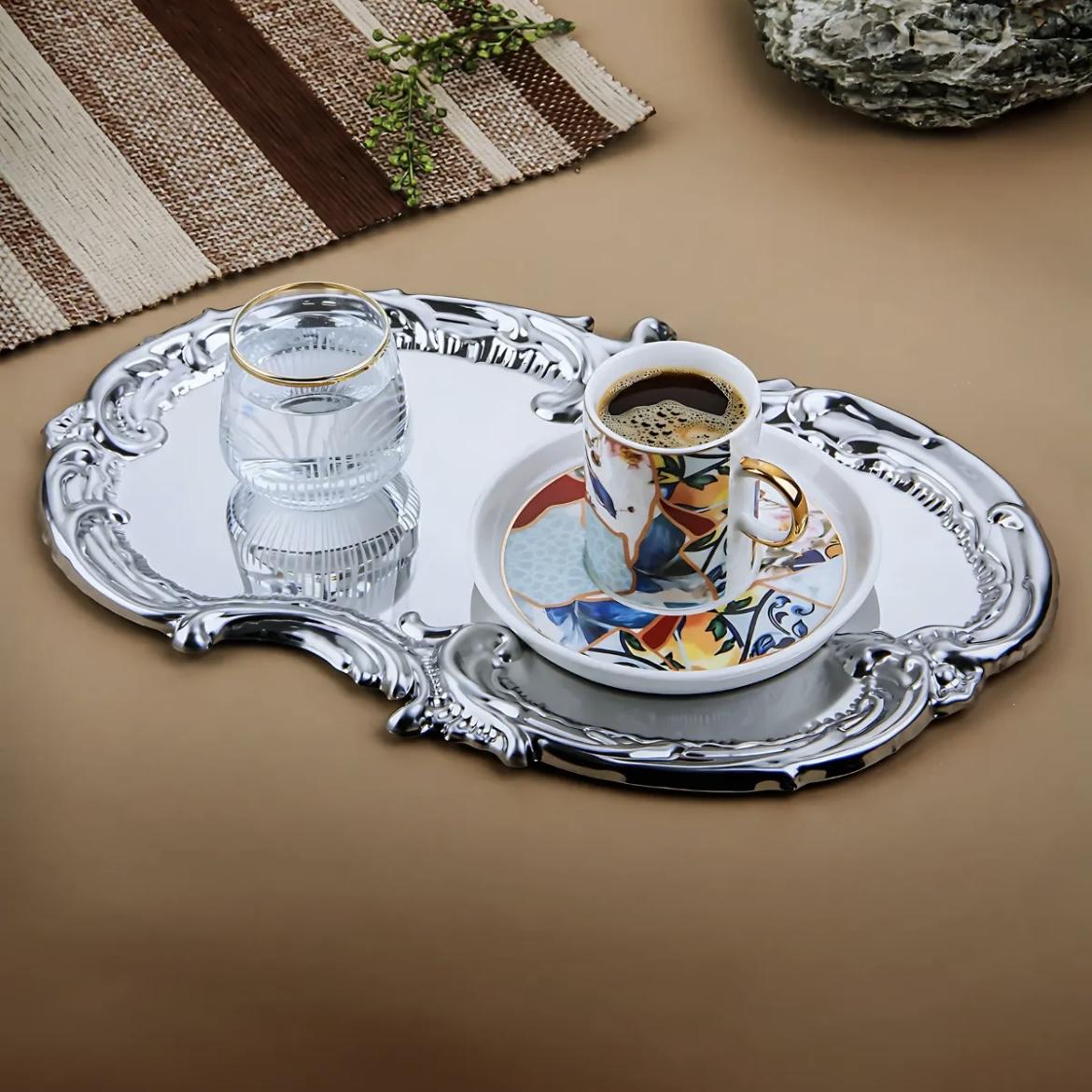 Lüx Artnova Gümüş Tepsi