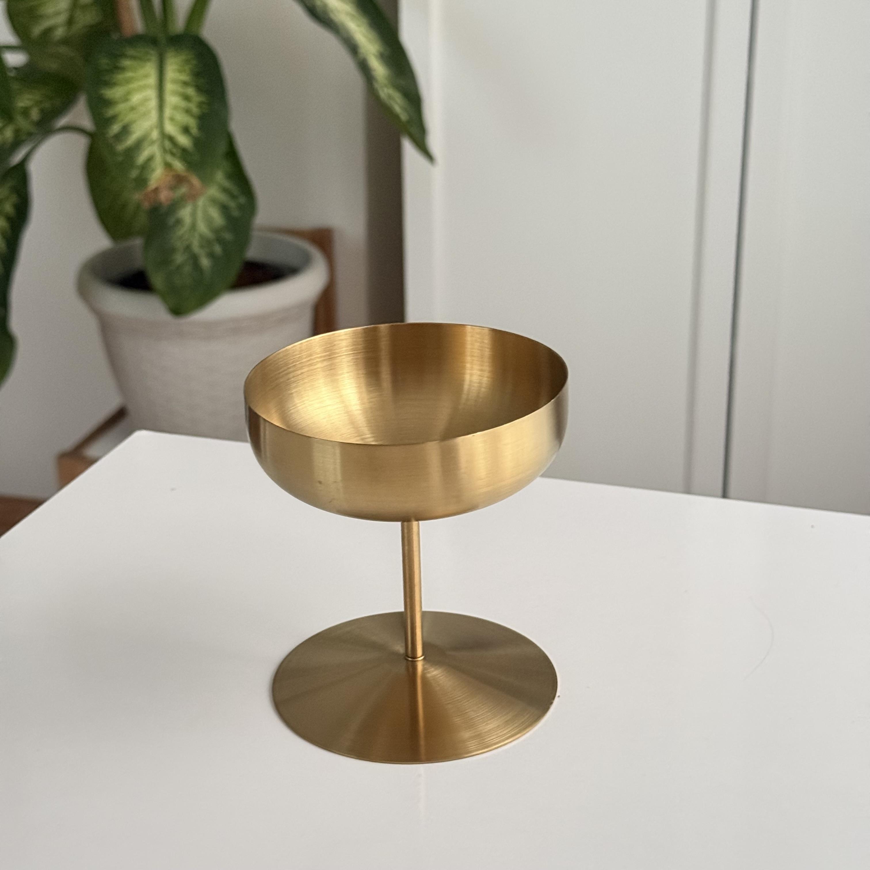 10cm Gold Ayaklı Sunumluk