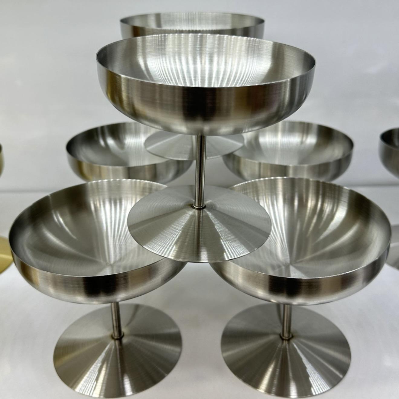 12cm Silver Ayaklı Sunumluk