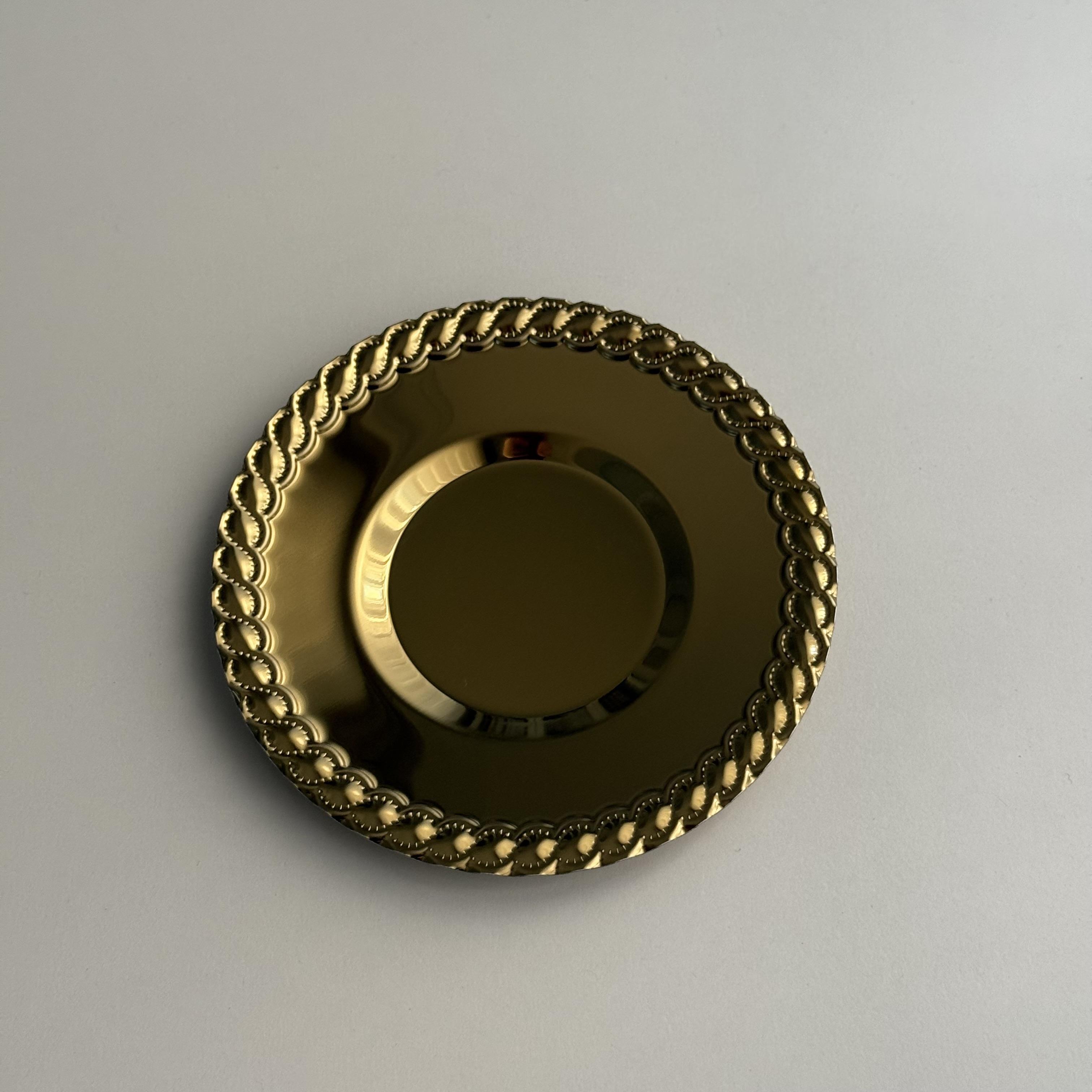 Yeni Gold 6Lı Çay Tabağı